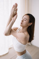 A professional yoga teacher