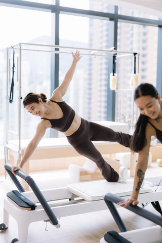 Side Plank on Pilates Reformer