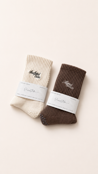 Senses Grippy Socks / Mocha